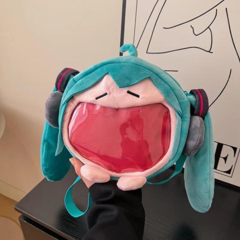 Japanese Lifestyle Goods - Japanese Style Hatsune Miku Plush Crossbody