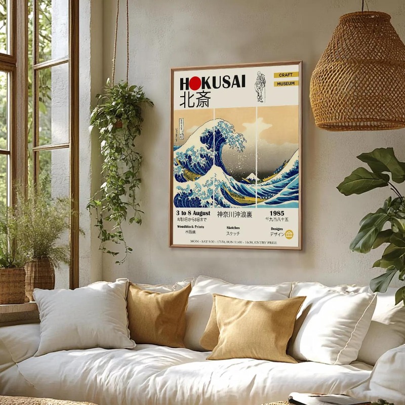 Japanese Exhibition Wall Poste - Japanese Tokyo Lifestyle review and price