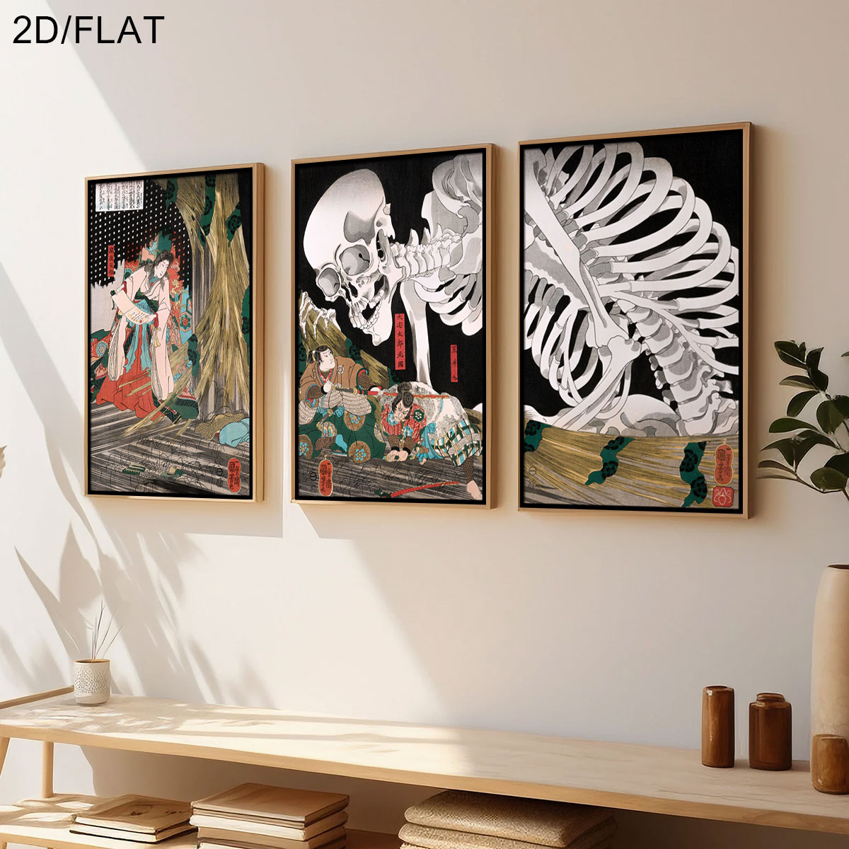 3pcs Retro Japanese Takiyasha  - Japanese Lifestyle review and price