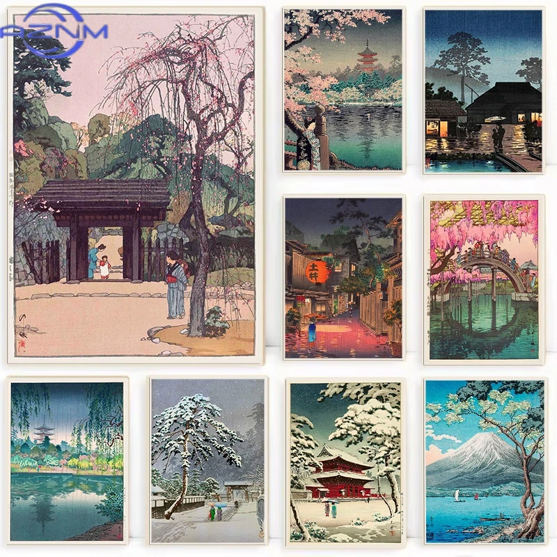 AZNM Retro Ukiyo-e Traditional - Japanese Traditional Lifestyle review and price