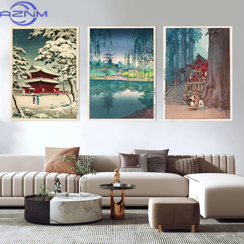 AZNM Retro Ukiyo-e Traditional - Japanese Traditional Lifestyle review and price