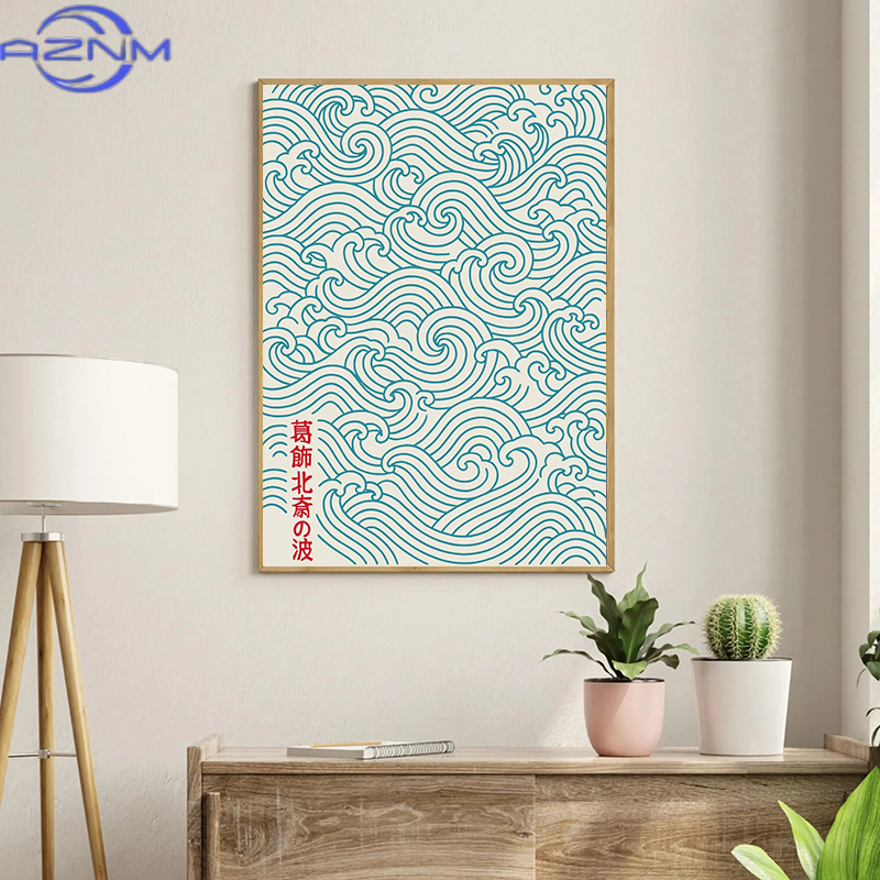 AZNM Japanese Waves Hokusai Po - Japanese Tokyo Lifestyle review and price