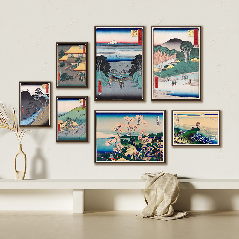 Japanese Prints Wall Art Canva - Japanese Traditional Lifestyle review and price
