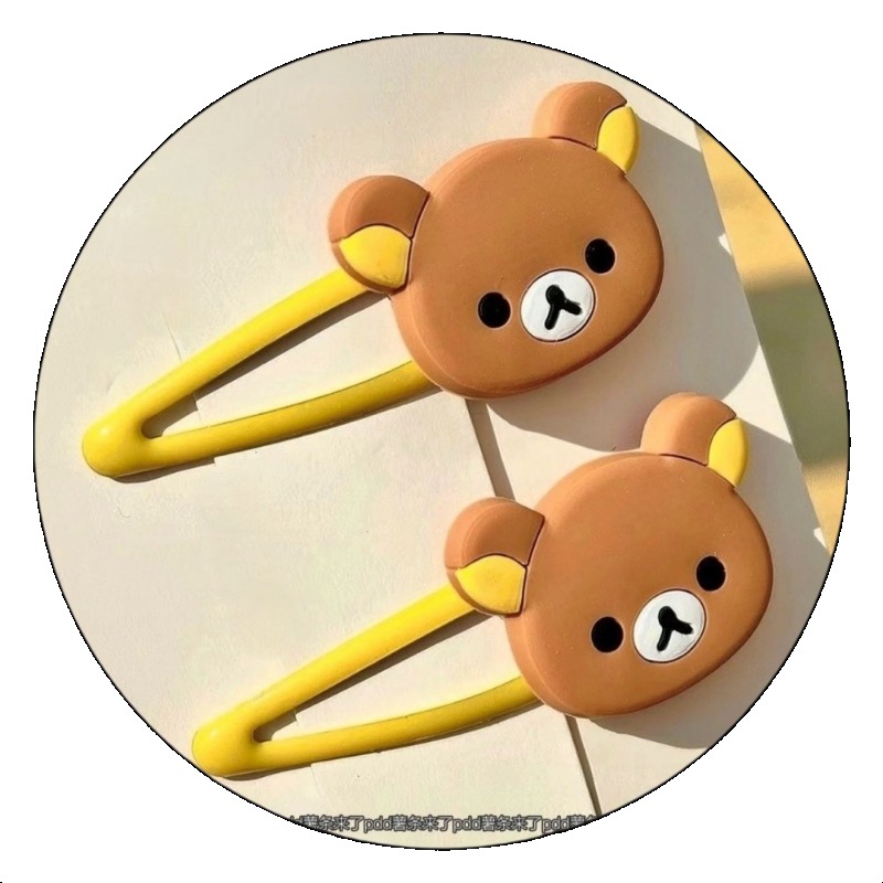 Cute Rilakkuma Cartoon Hair Cl - Japanese Lifestyle Goods review and price